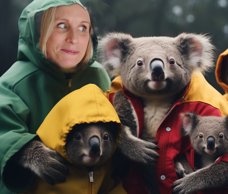 Camping with Koalas